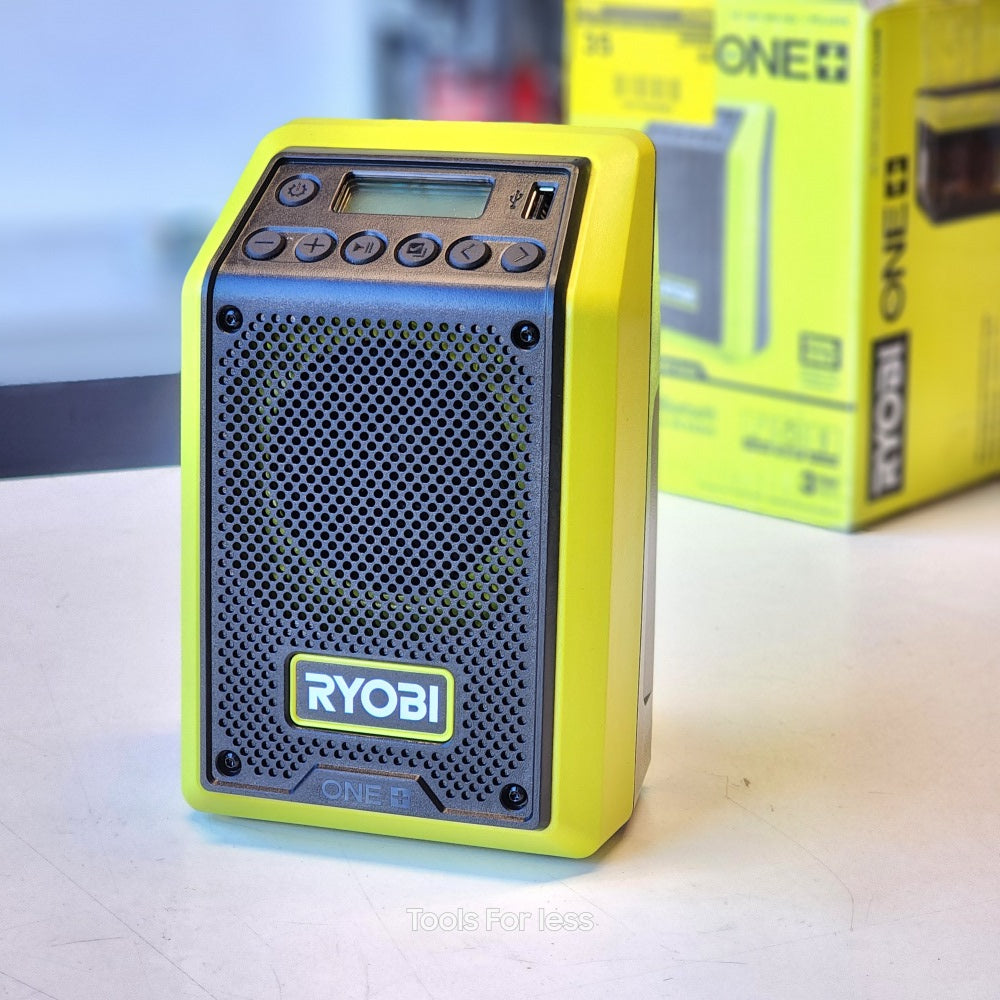 ONE + 18 V Cordless Compact Radio With Bluetooth ONE + 18 V Cordless Compact Radio With Bluetooth